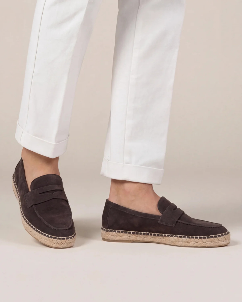 catalog-src:e77be6918262 Coffee Suède Riviera Espadrille