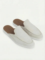 catalog-src:921406ca61bc White Suède Yacht Mule