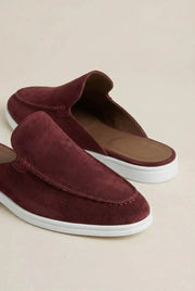 catalog-src:4508ea3ec15f Bordeaux Suède Yacht Mule