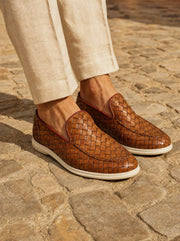catalog-src:30e63f7411b2 Sorrento Woven Loafer - Leather