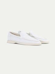 catalog-src:8aad308e33e3 Classic Suède Loafer Pearl White