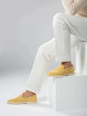 catalog-src:c055120a29f4 Classic Suède Loafer Citrus Yellow