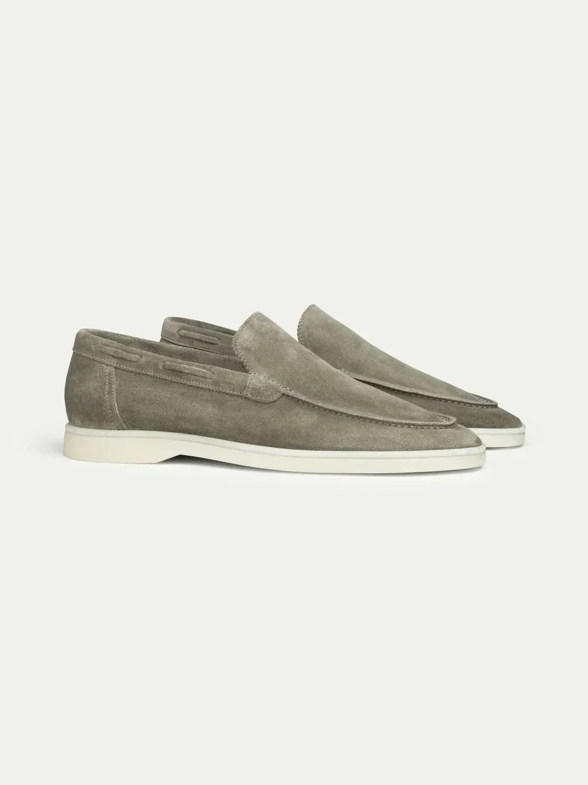 catalog-src:4cc4cf0fd77a Classic Suède Loafer Olive Green