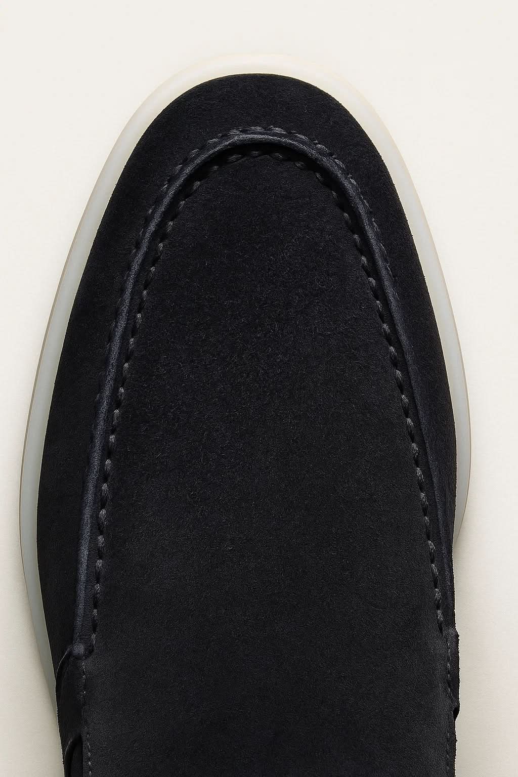 catalog-src:f4ac034229e4 Classic Suède Loafer Navy Blue